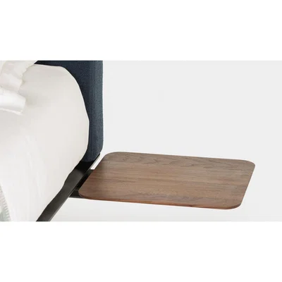 Heal's De La Espada Hepburn Bedside Table Walnut - Heal's UK Bedroom Furniture
