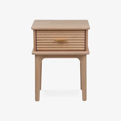 Heal's Heal's Kendal Bedside Table Light Oak - Heal's UK Bedroom Furniture