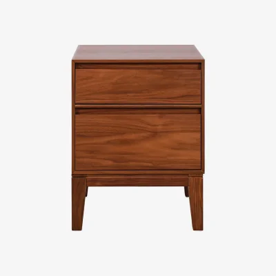 Heal's Heal's Lars Bedside Table Walnut