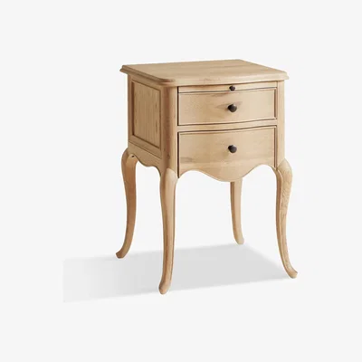 John Lewis John Lewis & Partners Louis Bedside Table, Oak