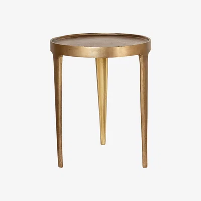 John Lewis nkuku Rohia Table, Small, Brass