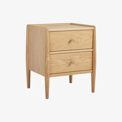 John Lewis ercol for John Lewis Shalstone 2 Drawer Bedside Table