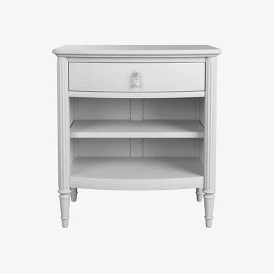 John Lewis Laura Ashley Bramford Bedside Table, White