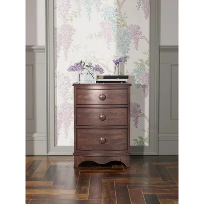 John Lewis Laura Ashley Broughton Bedside Table, Brown
