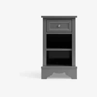 John Lewis John Lewis & Partners St Ives Bedside Table, FSC Certified (Oak, Birch, Oak Veneers, MDF)