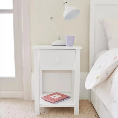 John Lewis Great Little Trading Co Lulworth Bedside Table, White