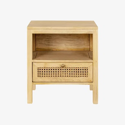 John Lewis nkuku Kanz Bedside Table, Natural