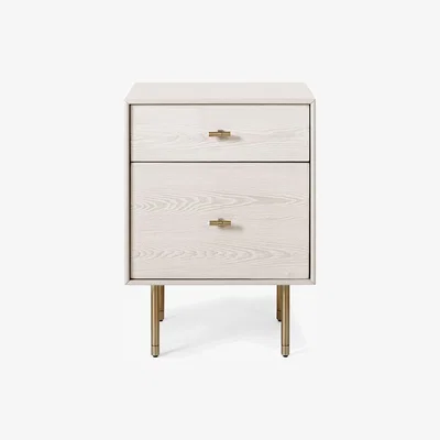 John Lewis west elm Modernist Bedside Table, Winter Wood