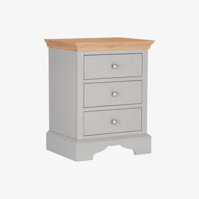 John Lewis John Lewis & Partners Lymington 3 Drawer Bedside Table