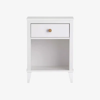 John Lewis Little Seeds Monarch Hill Poppy Bedside Table, White