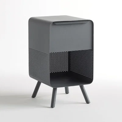 La Redoute Steel Metal Side / Bedside Table