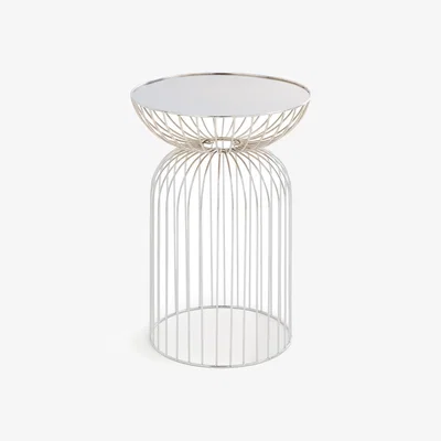 La Redoute Ekis Wired Steel Metal Bedside Table