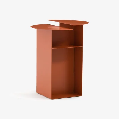 La Redoute Alessio Contemporary Metal Bedside Table