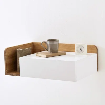 La Redoute Jimi Wall Mounted Bedside Table, Right-Hand Side
