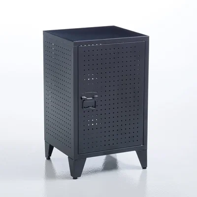 La Redoute Locker Perforated Detail Bedside Table