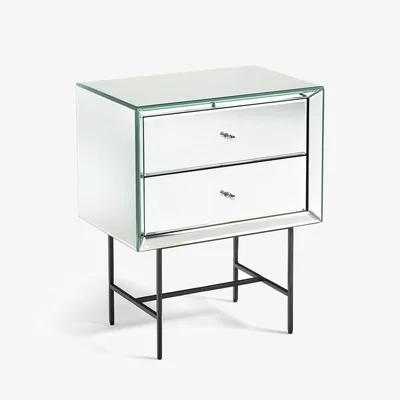 La Redoute Khonsou Mirrored Bedside Table