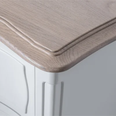 La Redoute Amelie French-Style 2 Drawer Wide Bedside Table