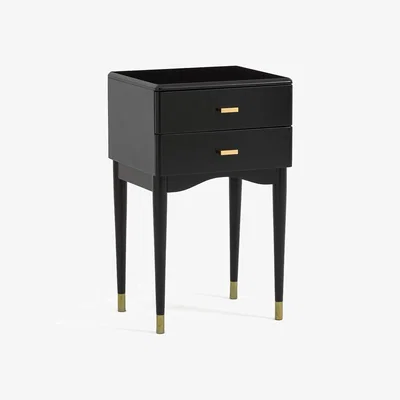 La Redoute Novani 2-Drawer Birch Bedside Table