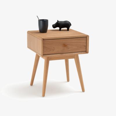 La Redoute Miji 1 Drawer Oak Veneer Bedside Table