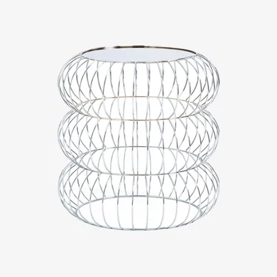La Redoute Booby Wired Steel Metal Bedside Table
