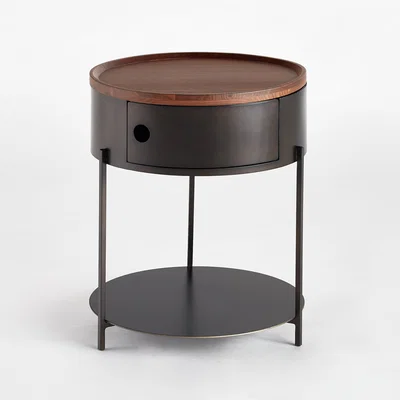 La Redoute Talbingo Solid Walnut Bedside Table