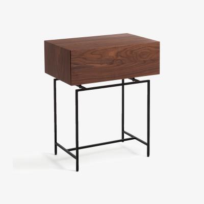 La Redoute Oreko Walnut Veneered Bedside Table