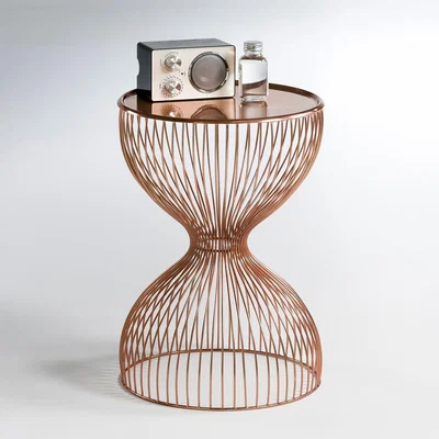 La Redoute Janik Wire Cage Bedside Table