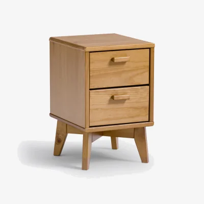 La Redoute Astrid Bedside Table with 2 Drawers