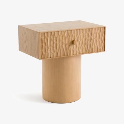 La Redoute Mason Oak Bedside Table with Drawer