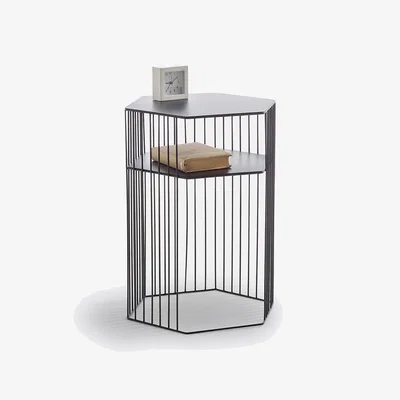 La Redoute Topim Metal Wire Bedside Table