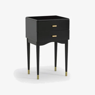 La Redoute Novani 2-Drawer Birch Bedside Table