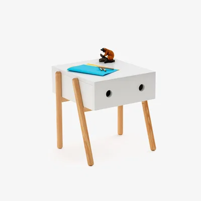 La Redoute Wallet Scandi-Style 1 Drawer Bedside Table
