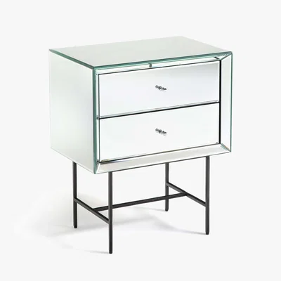 La Redoute Khonsou Mirrored Bedside Table