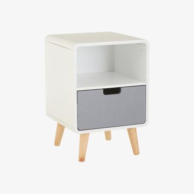 La Redoute Nordic 1-Drawer Bedside Table with Shelf