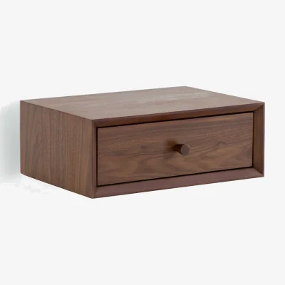 La Redoute Quilda Wall Bedside Table Shelf with 1 Drawer