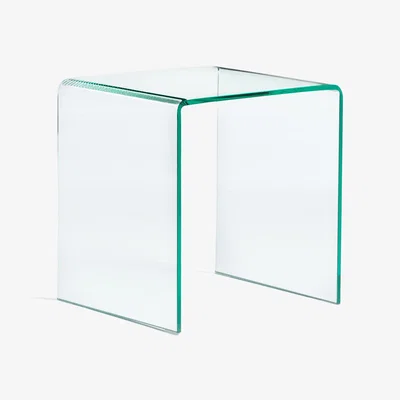 La Redoute Joan Tempered Glass Bedside Table