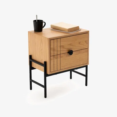 La Redoute Clara 2-Drawer Bedside Table