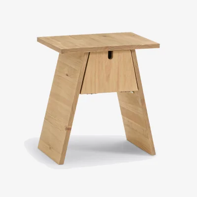 La Redoute Asayo Solid Pine Bedside Table