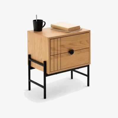 La Redoute Clara 2-Drawer Bedside Table