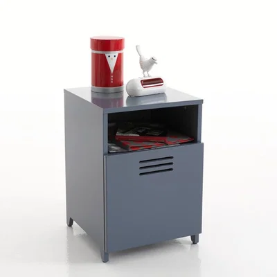 La Redoute Hiba 1-Door Industrial Style Bedside Table