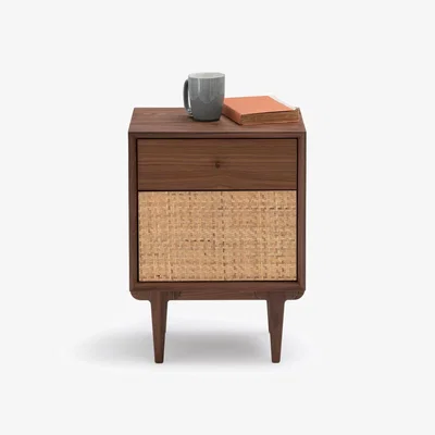 La Redoute Dalqui Vintage Cane Bedside Table