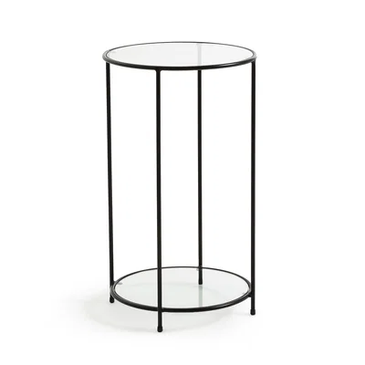 La Redoute Sybil Tempered Glass Bedside Table