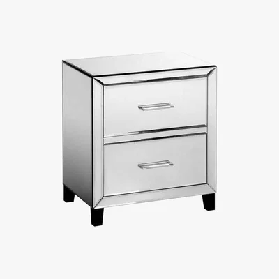 La Redoute ALOUETTE Mirrored Bedside Table