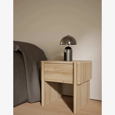 Marks & Spencer M&S Cove Bedside Table Natural