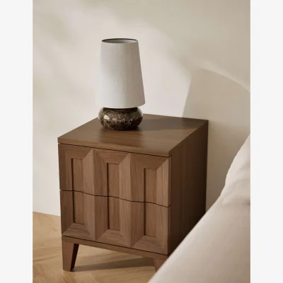Marks & Spencer Gallery Direct Block Bedside Table Natural