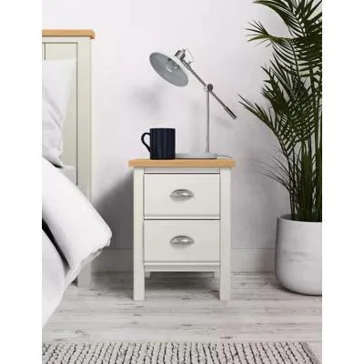 Marks & Spencer M&S Padstow Bedside Table - Ivory, Ivory