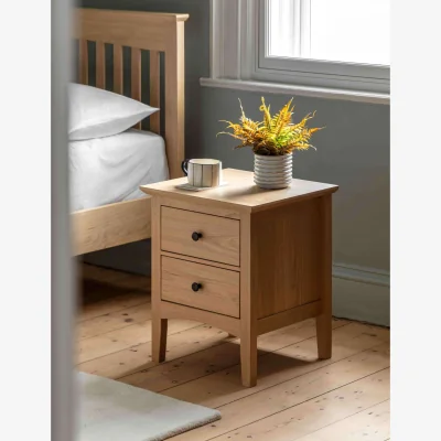 Marks & Spencer Gallery Direct Rye Bedside Table Natural