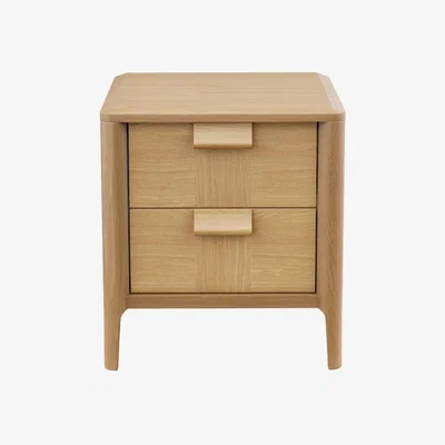 Marks & Spencer M&S Collection Hutch 2 Drawer Bedside Table - Oak, Oak
