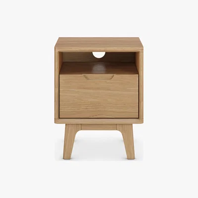 Marks & Spencer M&S Nord Bedside Table - 1SIZE - Oak, Oak