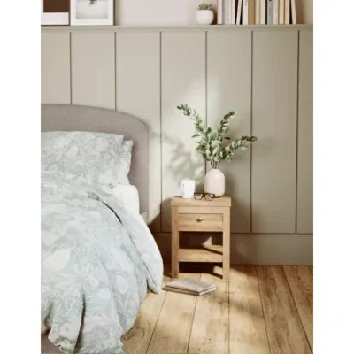 Marks & Spencer M&S Salcombe Slim Bedside Table - Natural, Natural